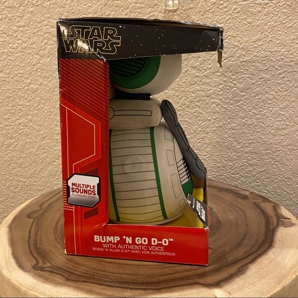 Star Wars Bump 'n Go D-o Sound Activated Action Plush 9 Inch Toy - Picture 2 of 7